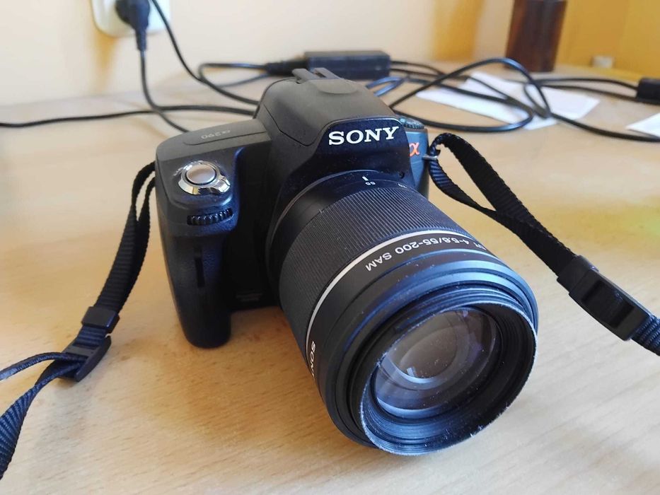 Aparat Sony DSLR-A290, alfa lustrzanka