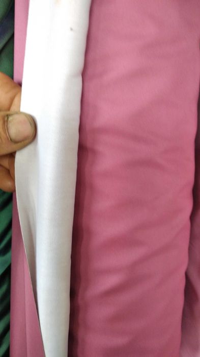 Подкладка шёлковая и стеганная