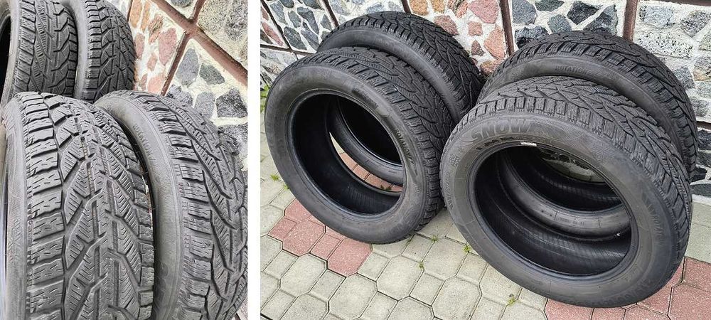 Opony zimowe RIKEN SNOW 215/60 R17 (od Michelin), stan ideał - do SUV.