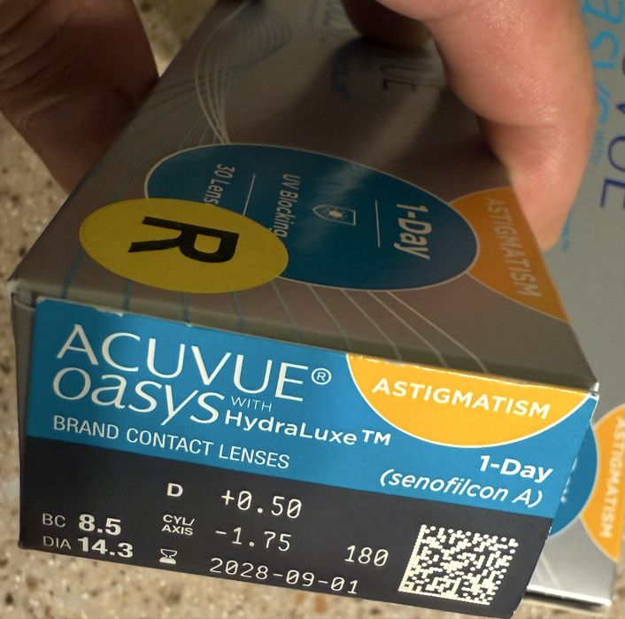 Acuvue Oasys контактні лінзи