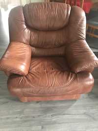 Vendo sofa em pele genuina