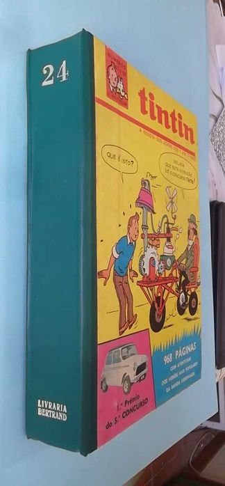 TINTIN - Volumes encadernados Nº 12 a 23