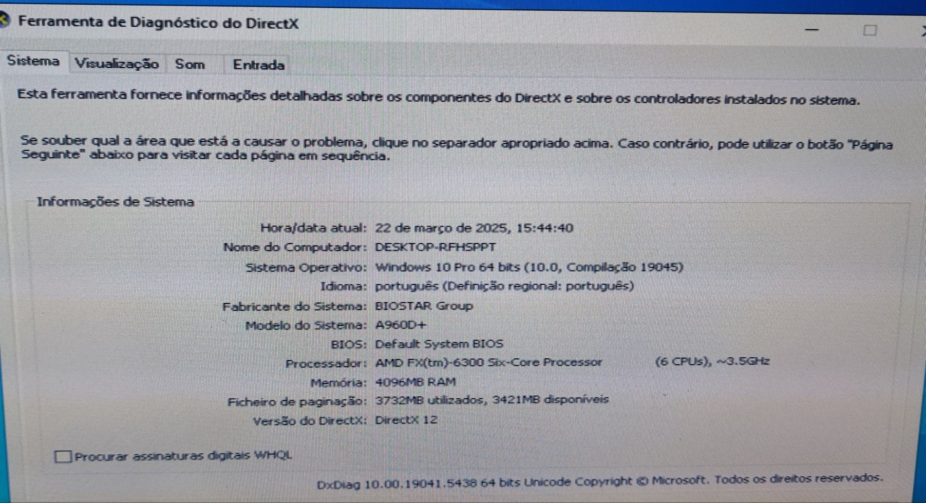 Vendo PC AMD FX 6300 Windows 11