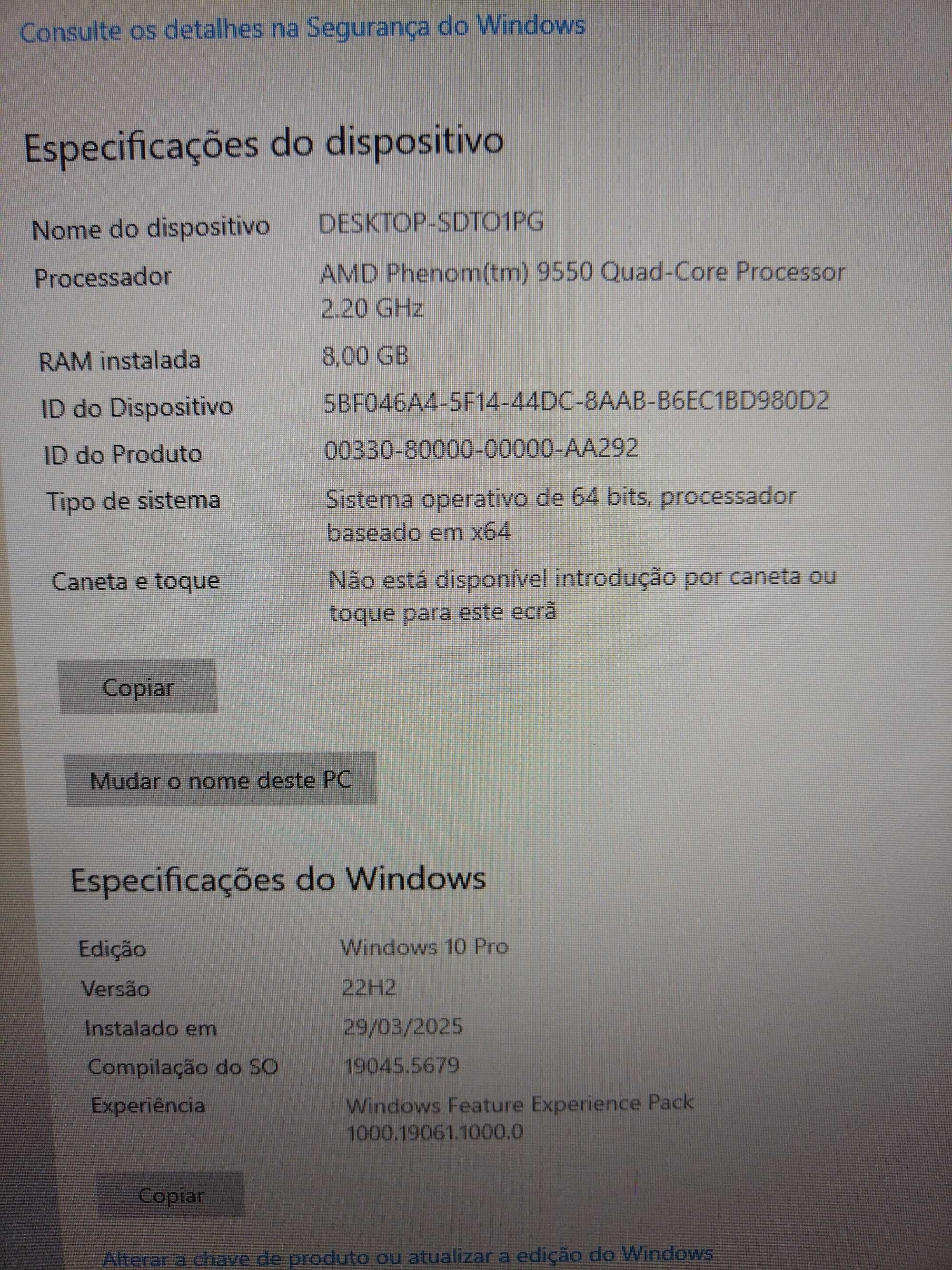 Torre PC 120 SSD, Especificações nas fotos. Ler com a atenção