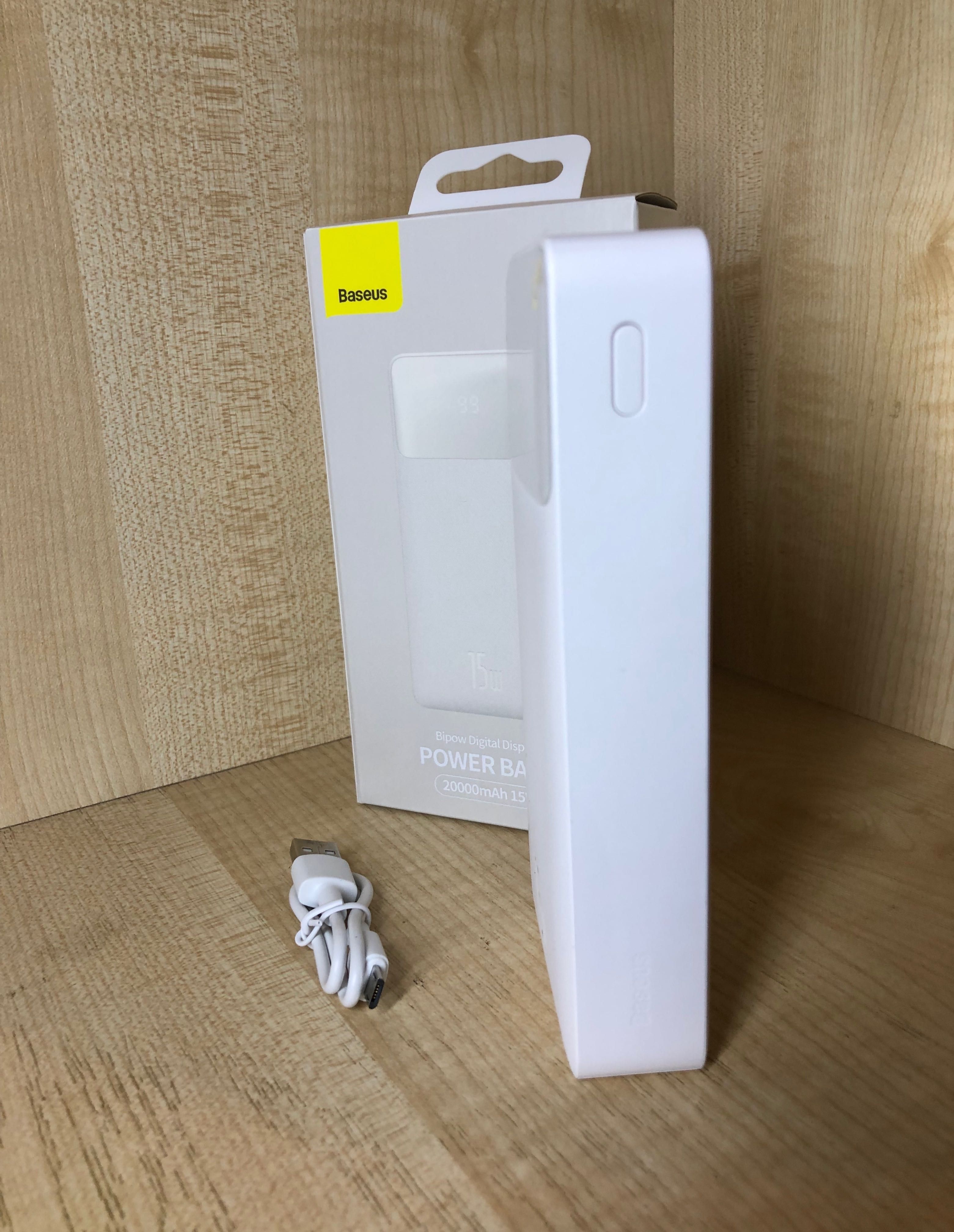Baseus 20000 Powerbank повербанк зовнішній акумулятор Павербанк