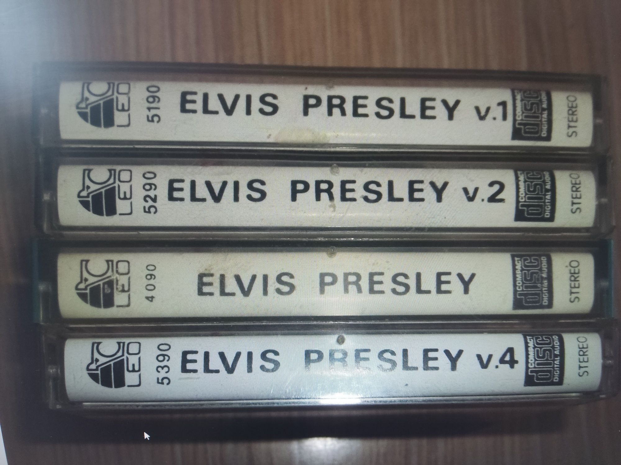 Elvis Presley, The Collection 1-4 , kasety audio