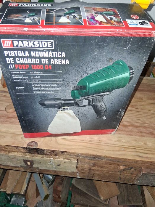 Pistola de decapagem parkside