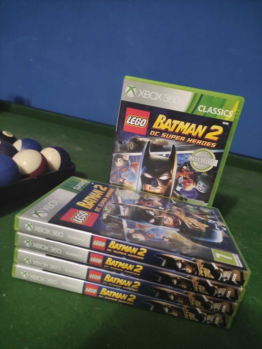 LEGO Batman 2 po polsku xbox 360 gra dla dzieci x360 pl DC hero jocker