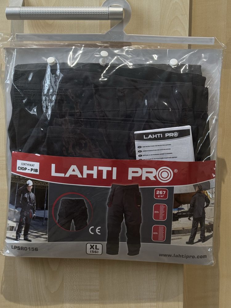 Spodnie robocze ogrodniczki Lahti Pro XL 56