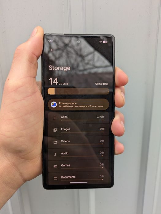 Google Pixel 6a 6/128gb Charcoal Neverlock