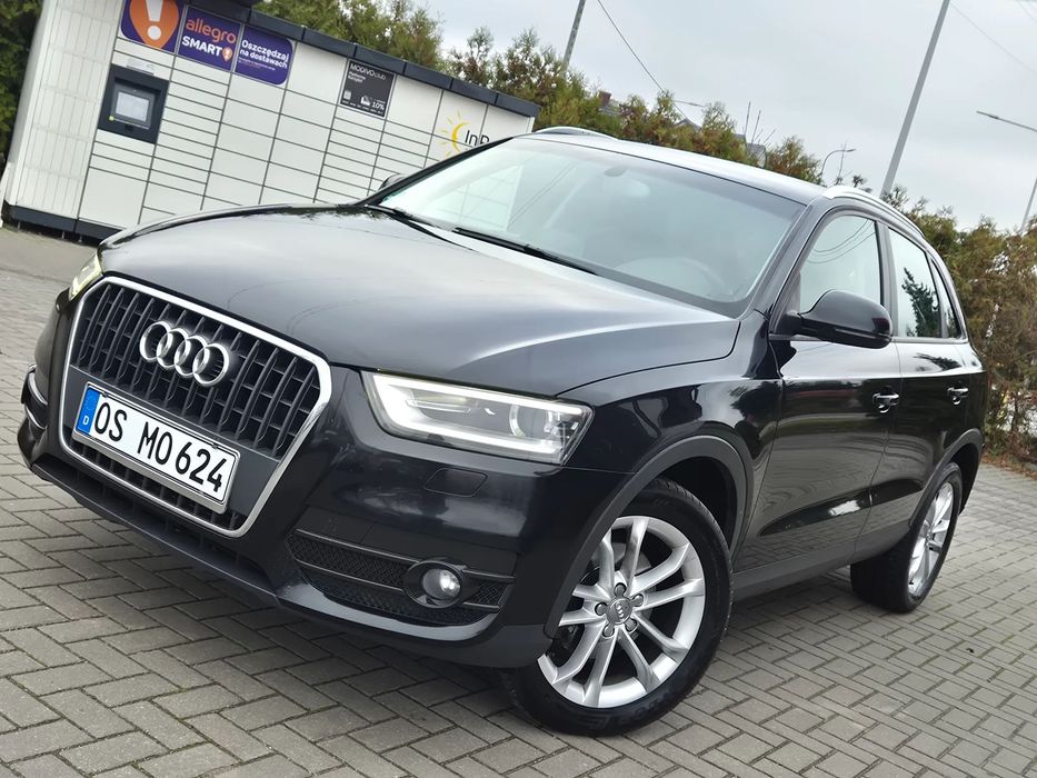 Audi Q3 2.0TDI 140KM klimatronik Navi Alu PDC GWARANCJA piękna