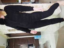 Pajac piżama przebranie 158 cm czarne