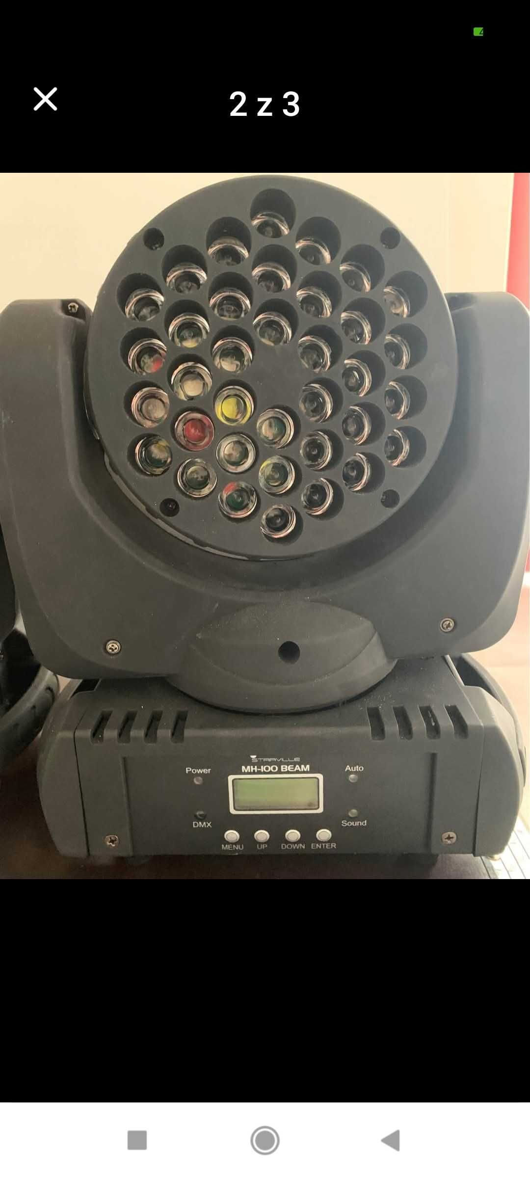 Głowy ruchome straville mh 100 Beam