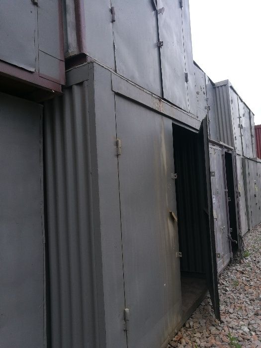 Контейнер Автогараж стандартный, новый цельномет 3х3х4 или 3х3х6 Выбор