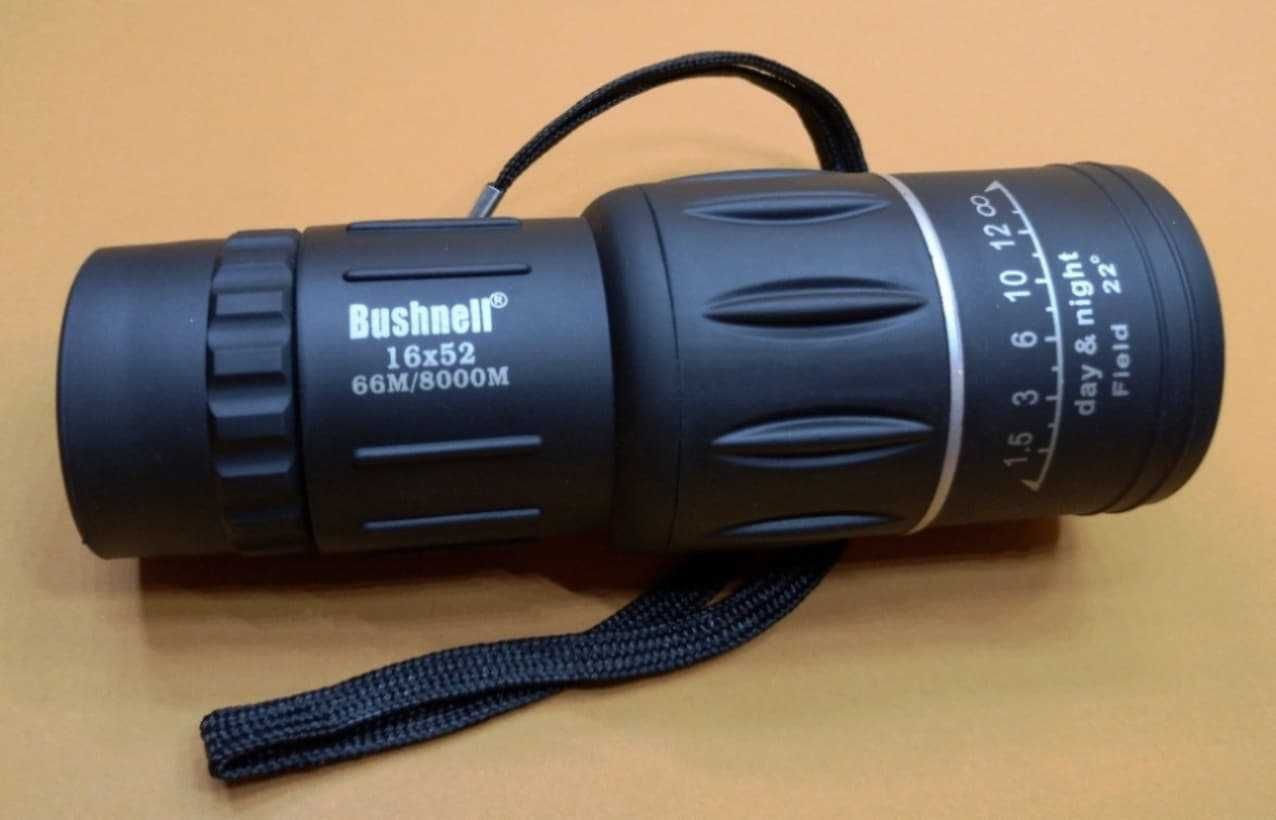 Bushnell 16/52 монокуляр бинокль зрительная труба с чехлом