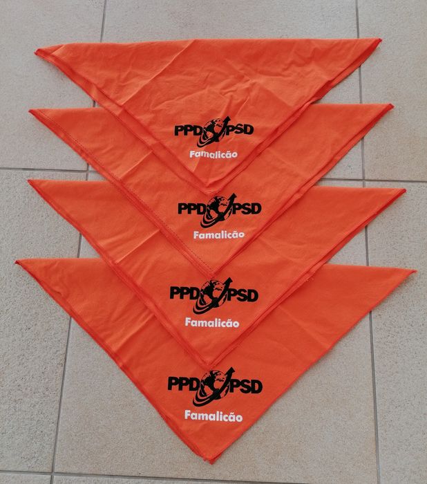 Lenços PSD Autárquicas de 2009