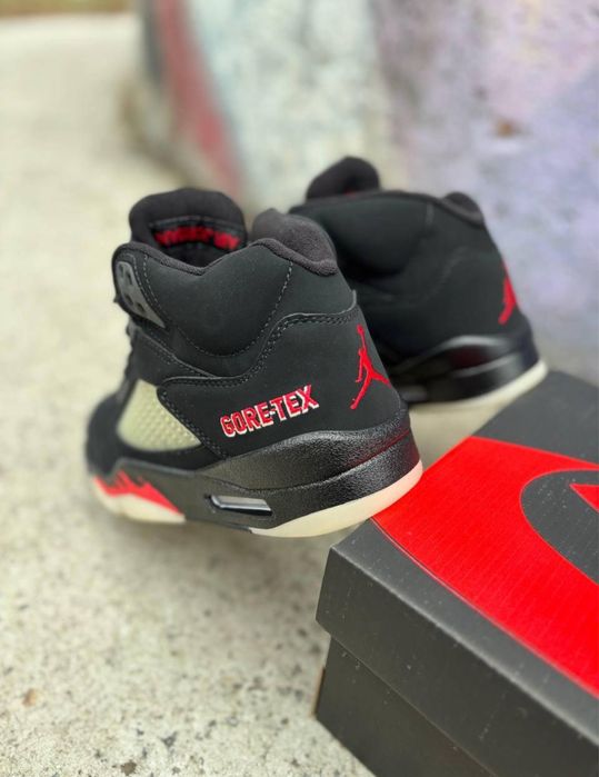 Зимние Кроссовки Jordan 5 на Gore-Tex 36-45