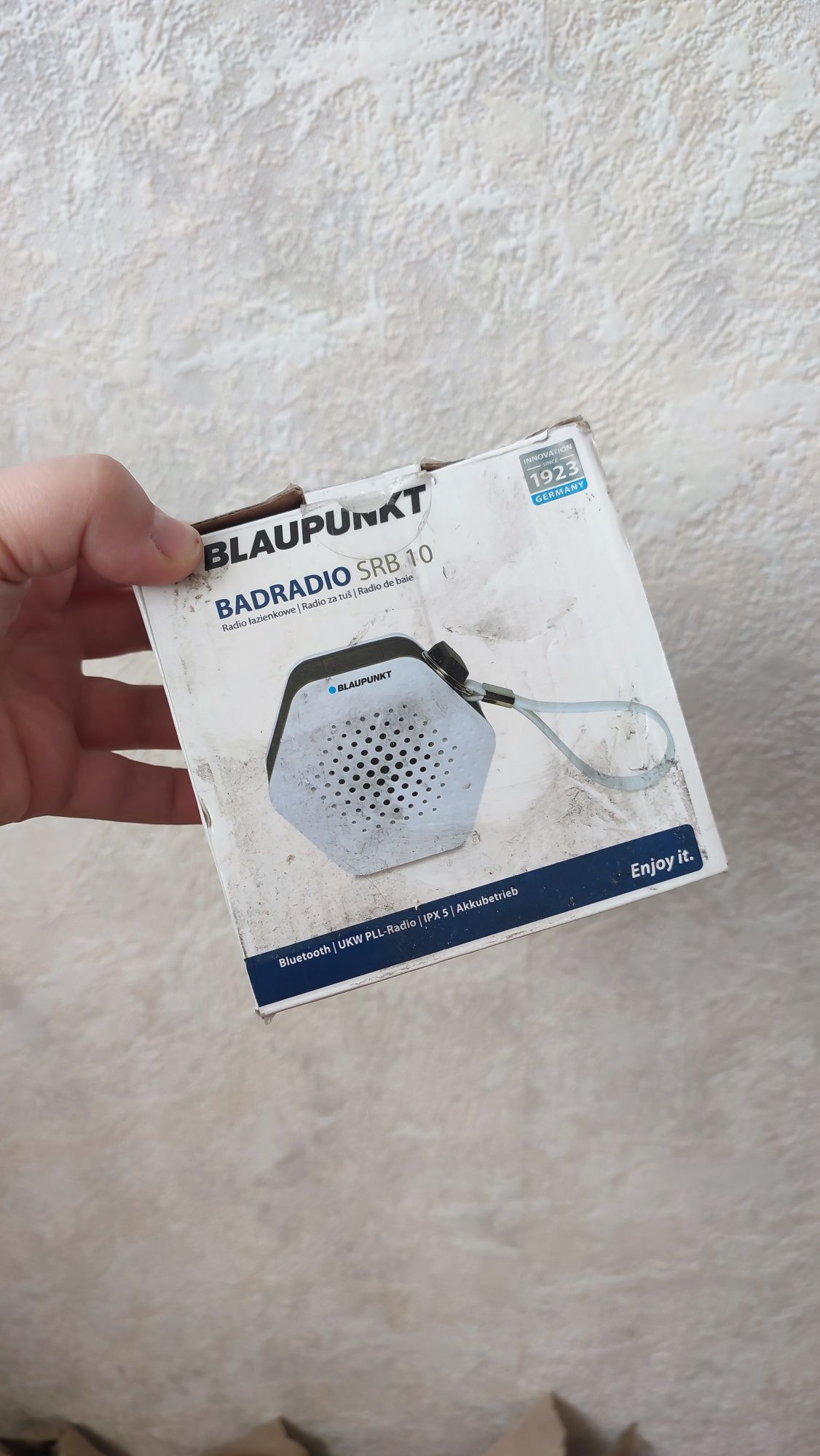 Głosnik bluetooth, radio, radio łazienkowe Blaupunkt SRB 10
