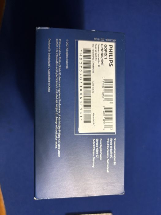 GoPix1 GPX1100 Portable Projector PHILIPS