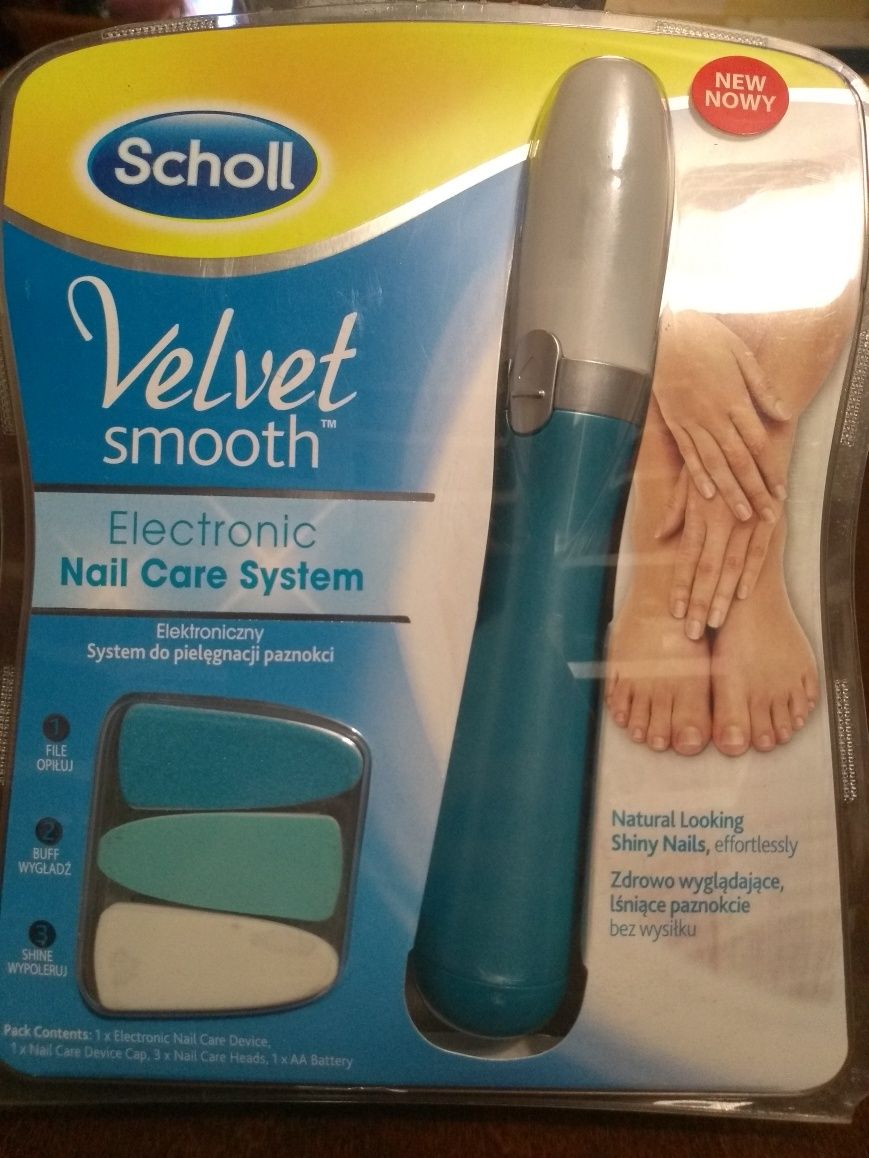 Scholl Velvet smooth elektroniczny system do pielęgnacji paznokci