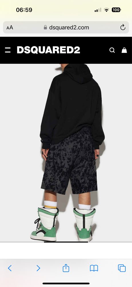 Dsquared2 szorty spodenki nowe z metką r 52