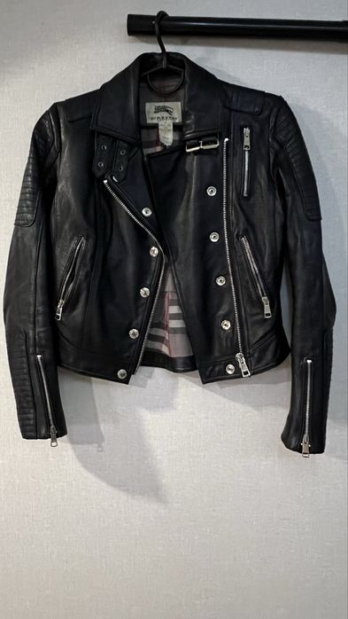 Куртка шкіряна жіноча Burberry M