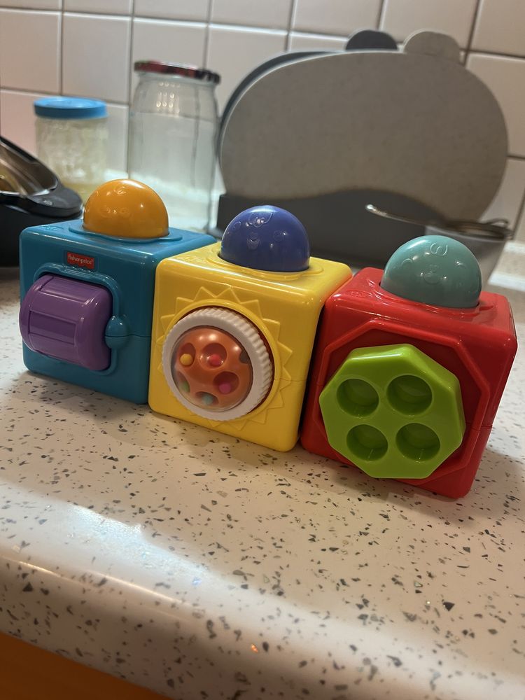 Интерактивные кубики, игрушка Fisher Price