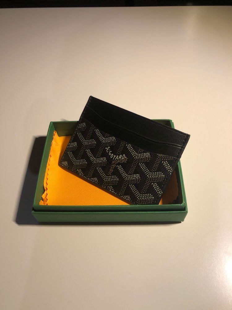 Card Holder Goyard Preto