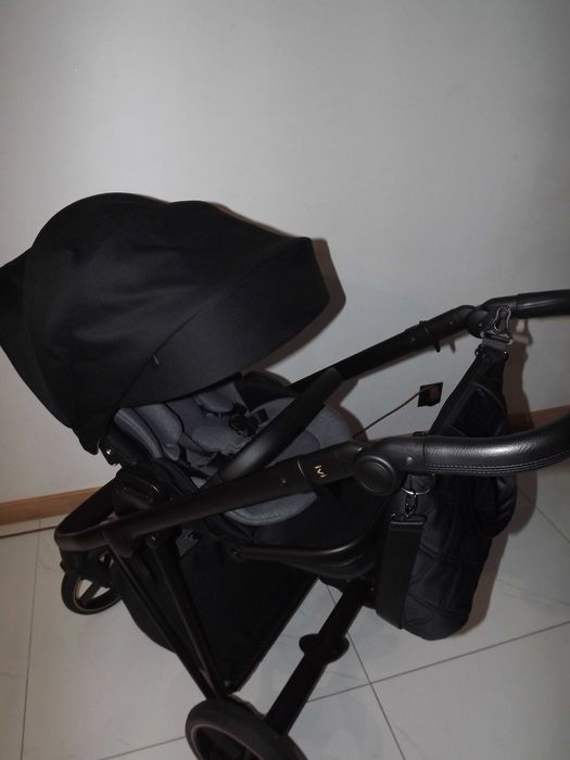 Roan ivi 2.0 Czarny 3w1 Tapicerki Super stan Fotelik Cybex