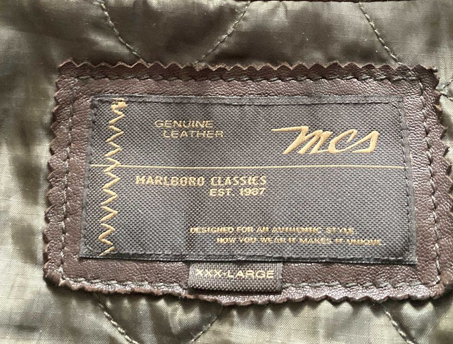 Kórtka skórzana Marlboro Classics EST. 1987