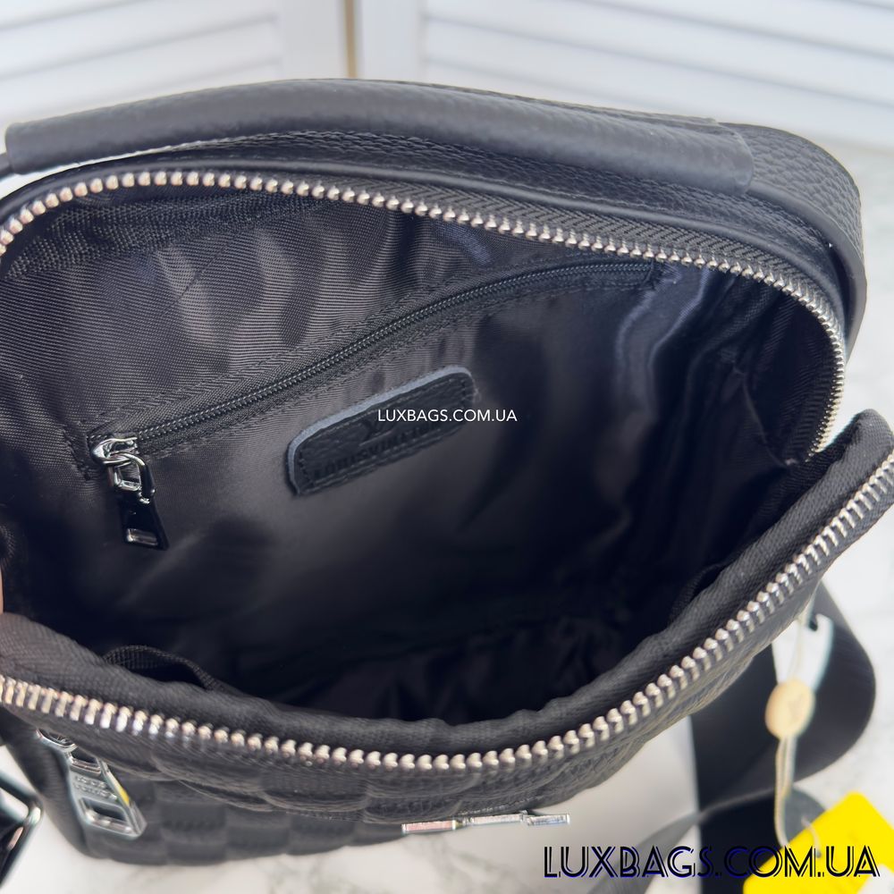 Мужская кожаная сумка барсетка через плечо Louis Vuitton
