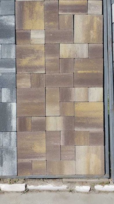 Тротуарна плитка "Модерн NEW" без фаски, 40 та 60 мм, від виробника