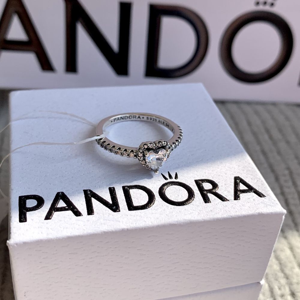 Кольцо Пандора/ Pandora оригінал/ новое кольцо Пандора срібло Pandora