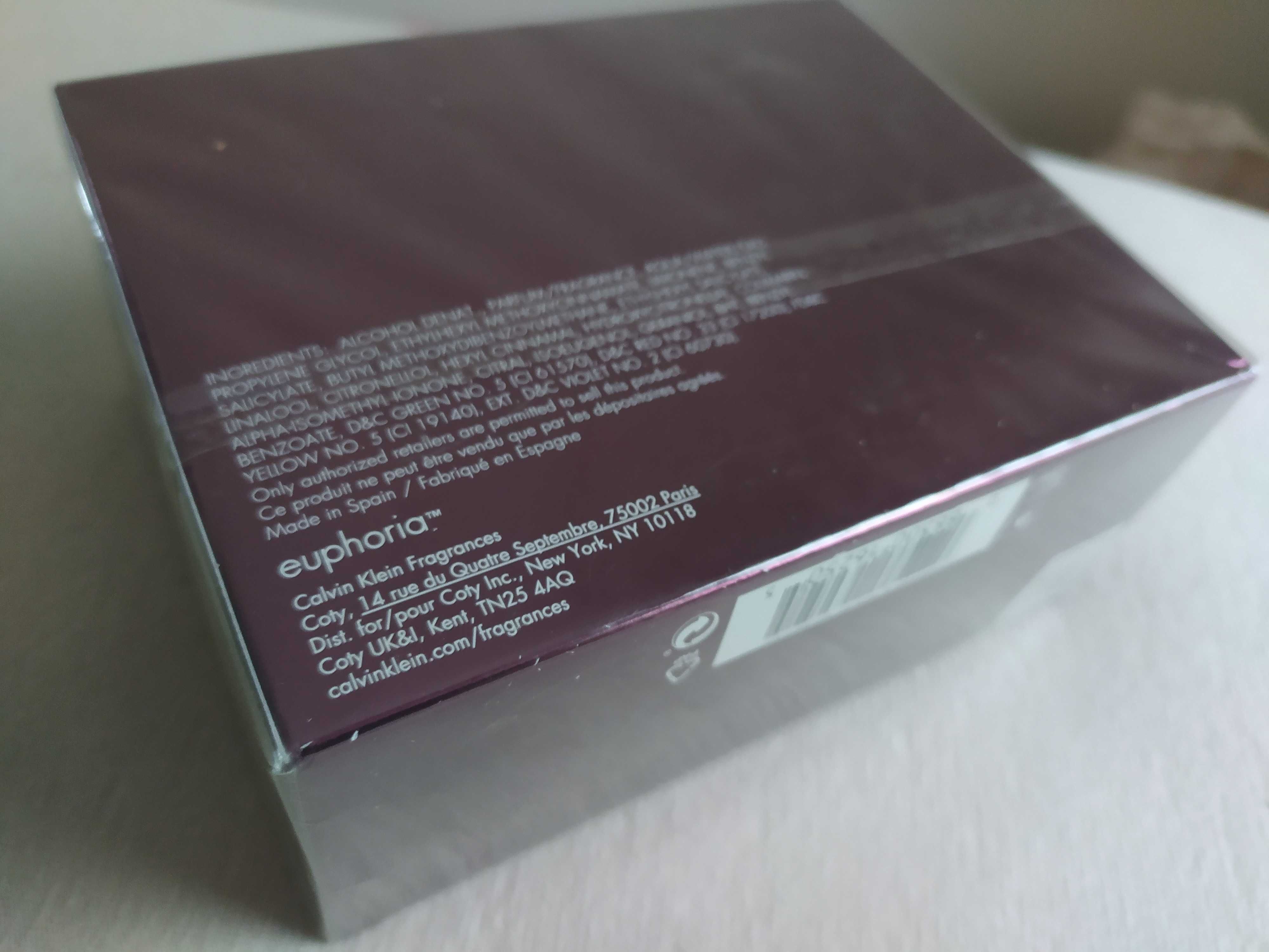 CK Calvin Klein Euphoria edp woda perfumowana 100ml oryginalny nowy