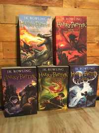 Coleção Harry Potter edição inglesa
