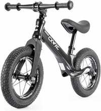 CXWXC Rowerek biegowy dla dzieci od 2 lat, 12 cali , max 30kg Czarny