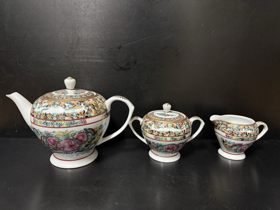 Conjunto de chá fabricado em Macau