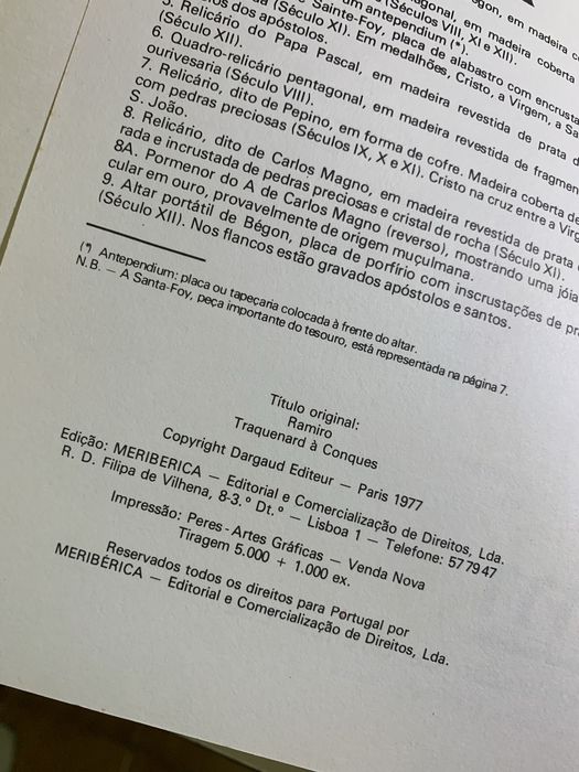 Ramiro - cilada em conques BD