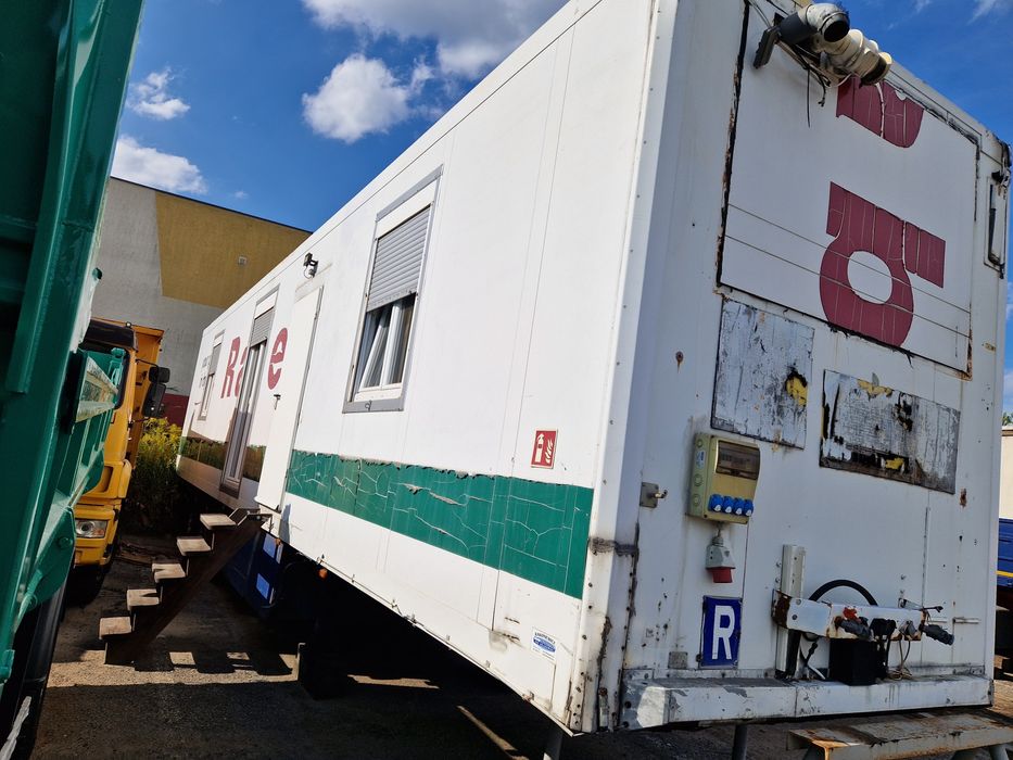 Przyczepa naczepa kempingowa mieszkalna dom mobilny całoroczny kamper