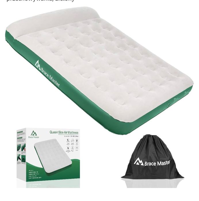 nadmuchiwane łóżko gościnne dla 1 osoby