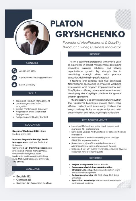 Без передоплати! Резюме на замовлення