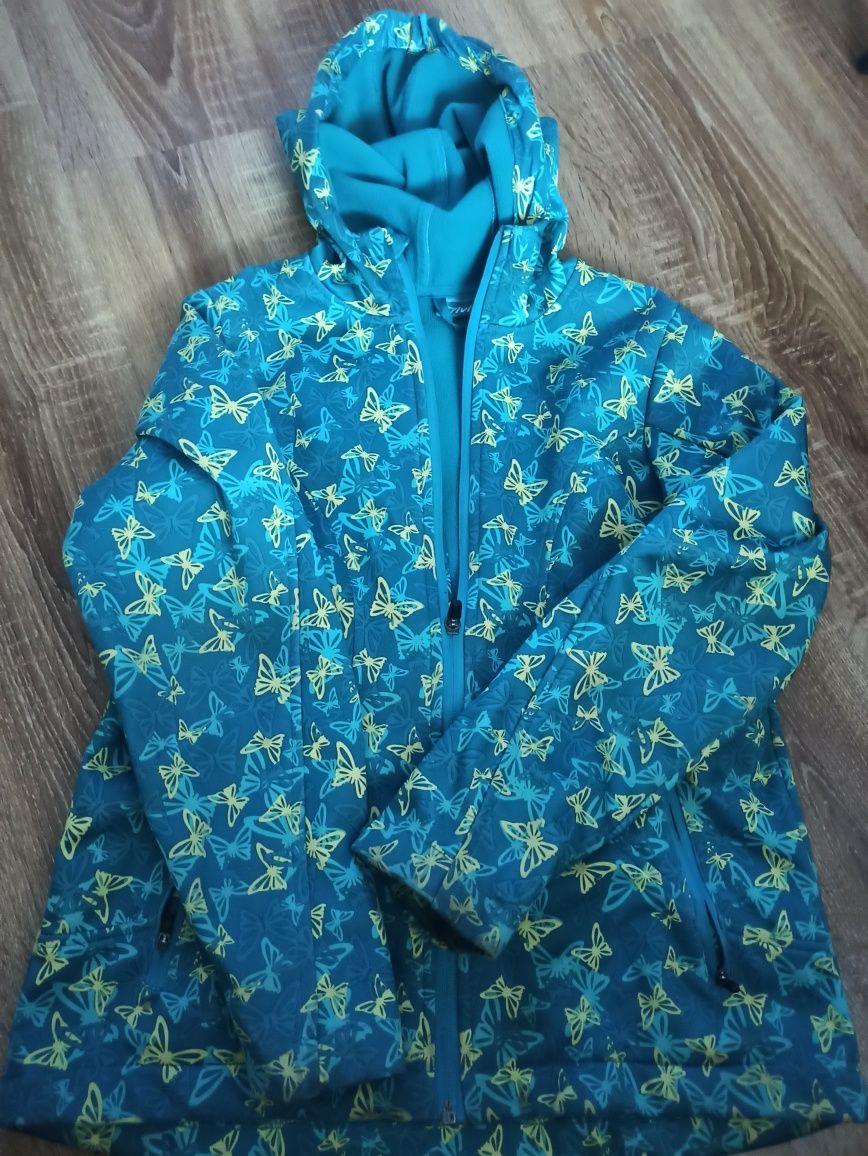 146/152 kurtka wiatrówka, wiosna softshell Lidl crivit