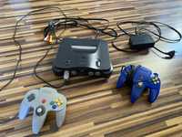 Konsola Nintendo 64 plus 2 pady