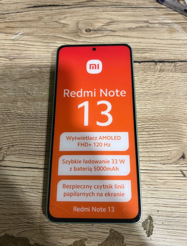 Atrapa Redmi Note 13 Zielony
