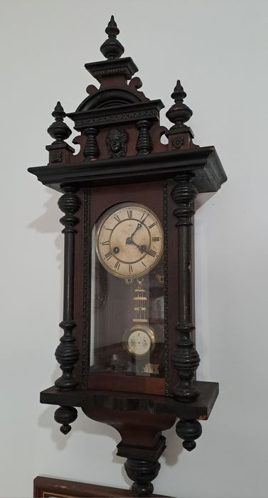 Relógio de parede antigo Junghans