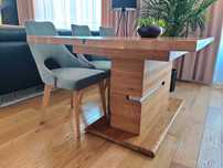 STÓŁ Lity Dąb Szynaka Torino 41 Naturalny Dąb KRAKÓW