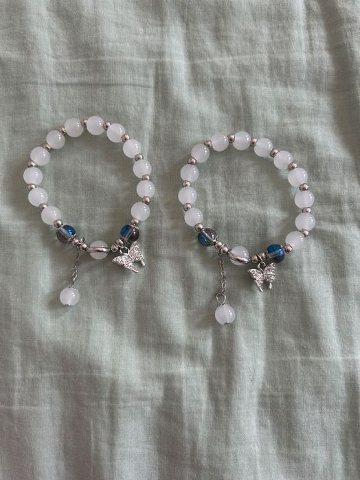 bransoletki szklane z ozdobami