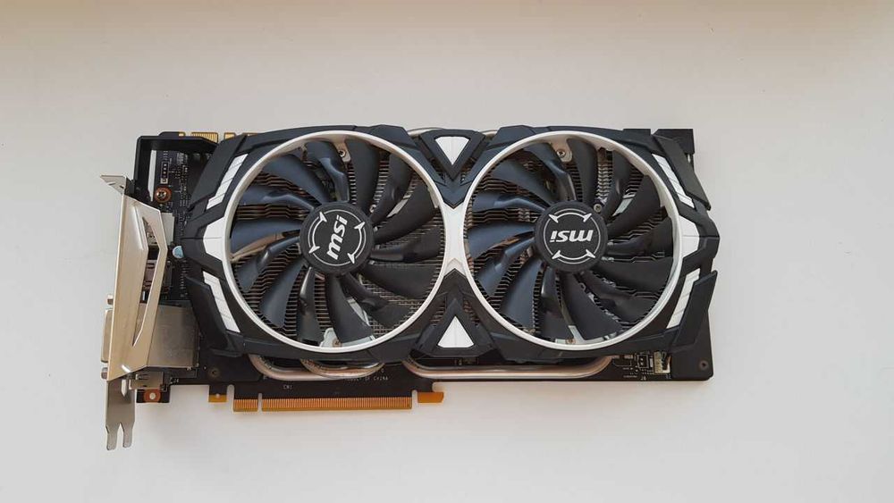 Продам видеокарту Msi Armor 1080GTX 8Gb