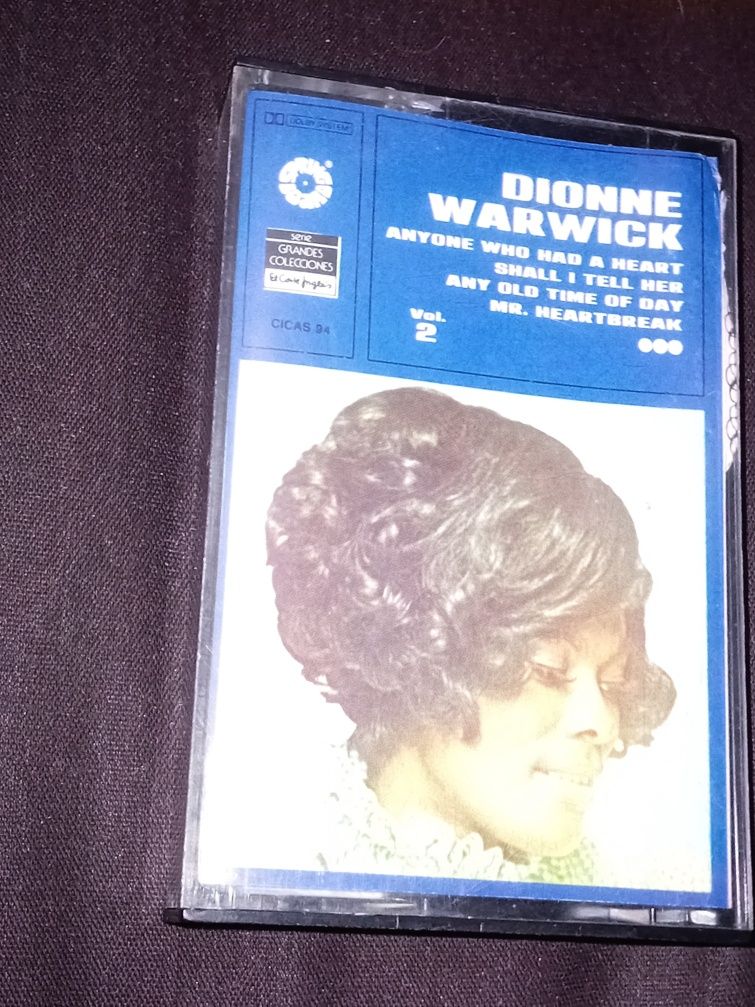 Cassette Dionne Warwick - Grandes Colecciones (Vol. 2)