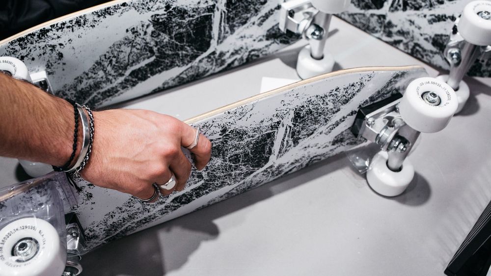 Skateboard IKEA Spanst raro